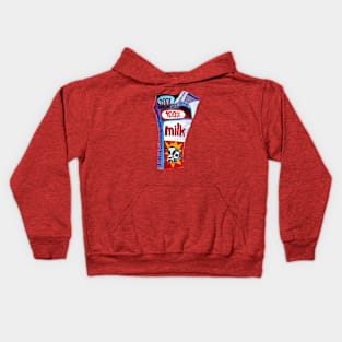 Half Gallon Milk Carton Kids Hoodie